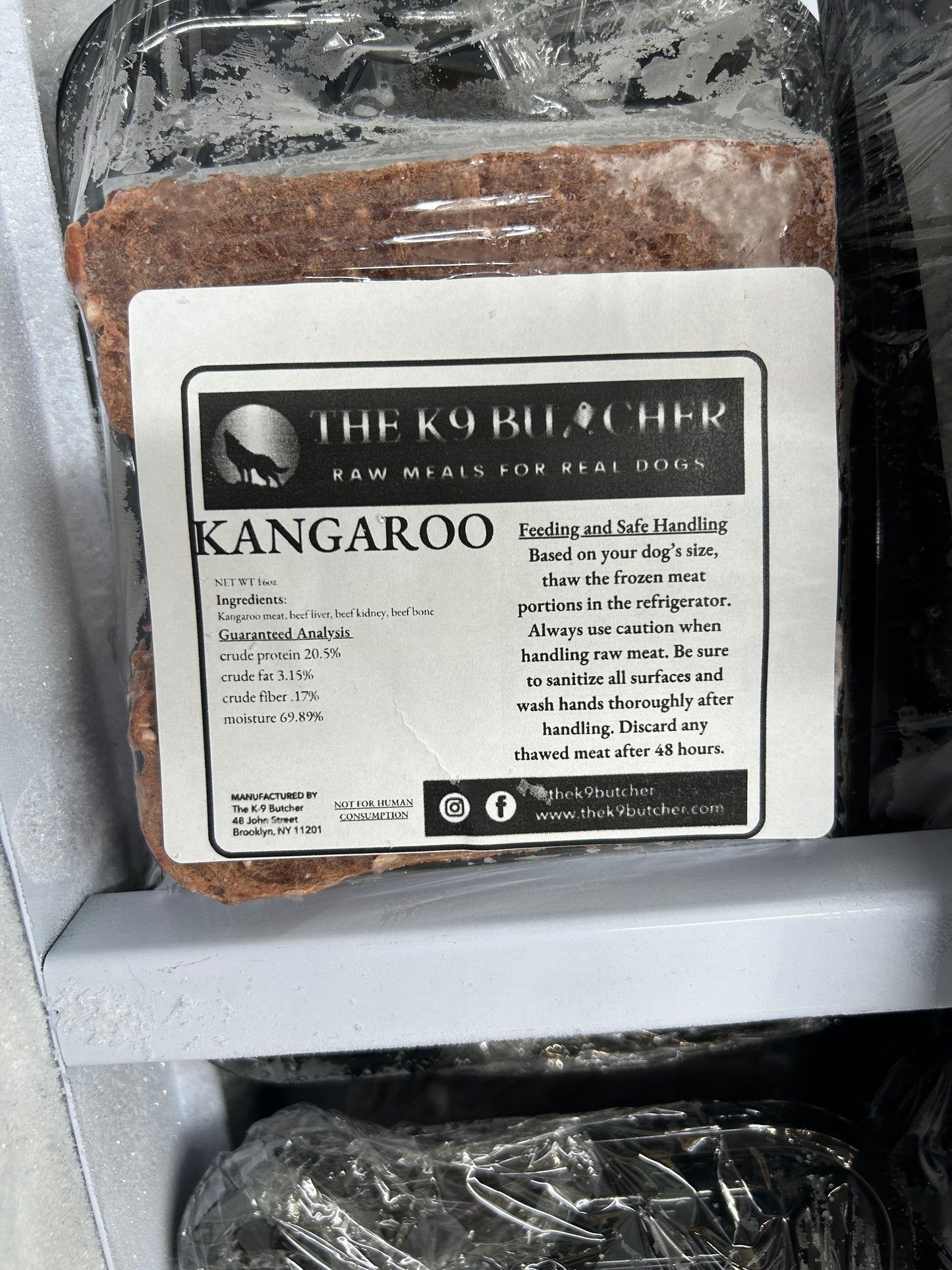 Kangaroo 1lb patties