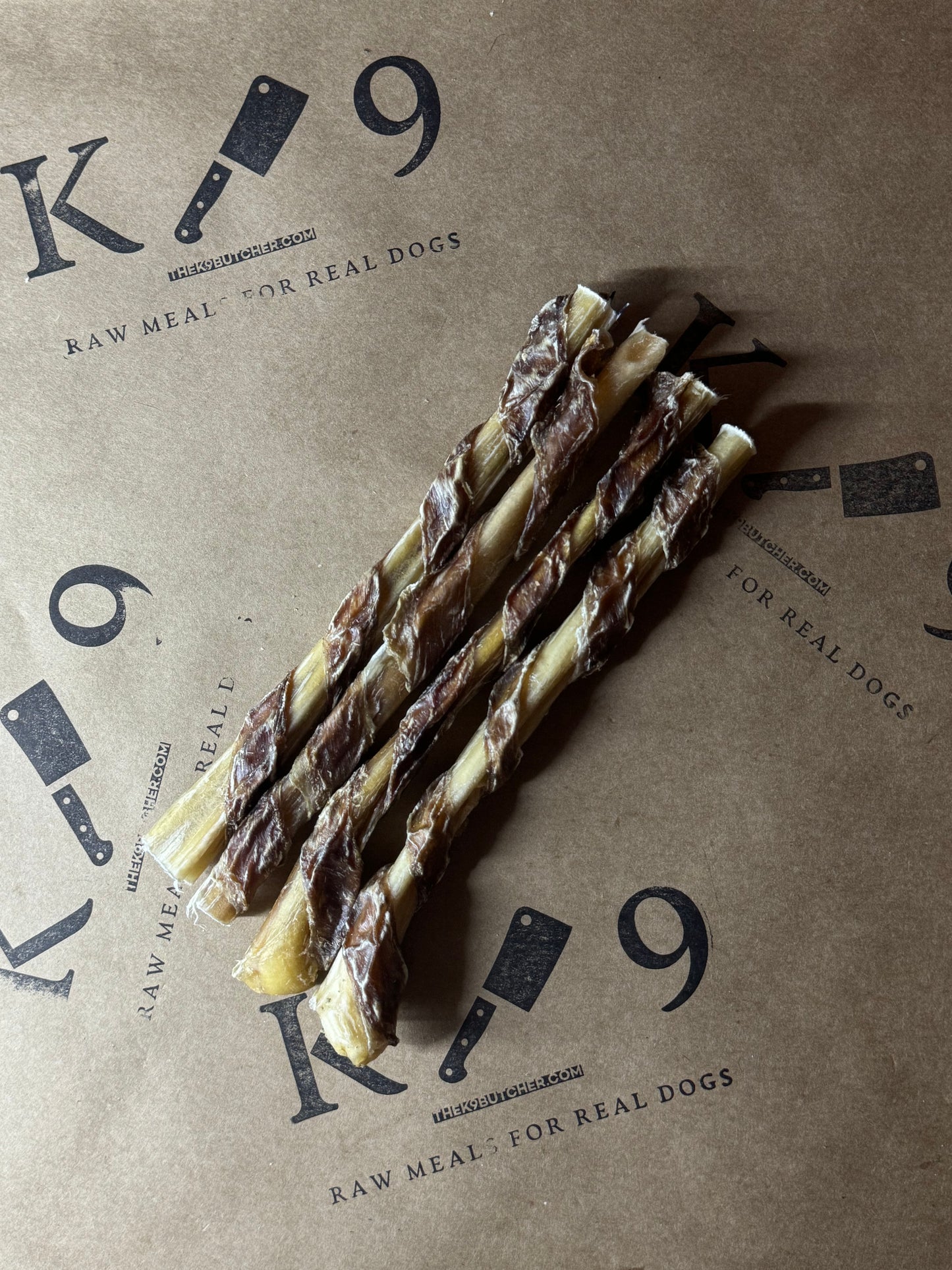 Jerky Wrapped Bully Stick